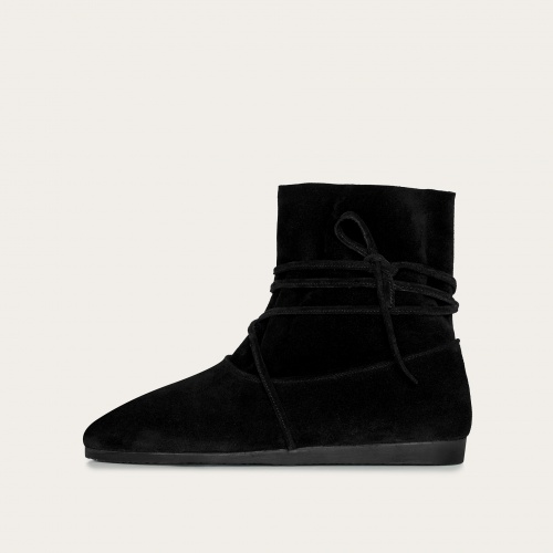 Kri Boots, black velvet
